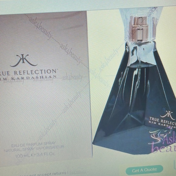 Kim Kardashian true reflections perfume spray 3.4 ounces new in box - Picture 1 of 2
